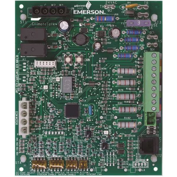 Goodman Direct Replacement Two Stage Air Handler Control for 2-Stage Variable Speed Blowers, Emerson, Mfr#: 48C21-707